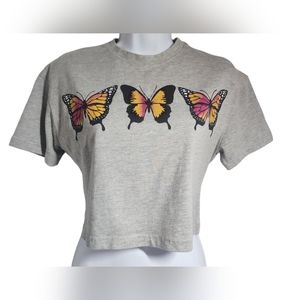 Butterfly 🦋 Crop Top Size Small